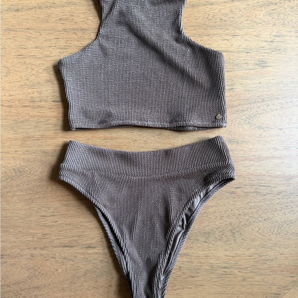 Free People Rhythm Wave Break FULL Bikini Set M - Picture 2 of 5
